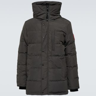 luxe replica Canada Goose Carson dons parka in zwart