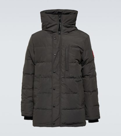 luxe replica Canada Goose Carson dons parka in zwart