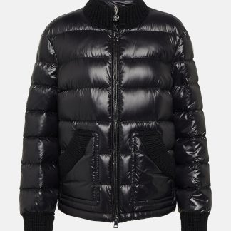 luxe replica Moncler Arcelot donsjack in zwart