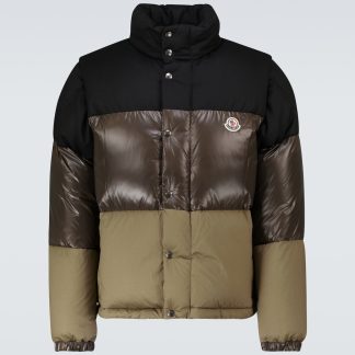 luxe replica Moncler Aveillan donsjack in veelkleurig