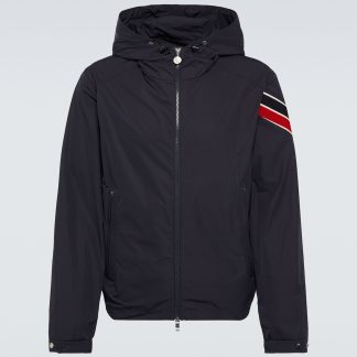 luxe replica Moncler Claut jas in blauw