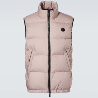 luxe replica Moncler Fedare donsvest in neutralen