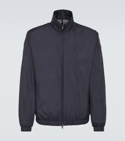 luxe replica Moncler Meidassa blouson jas in blauw