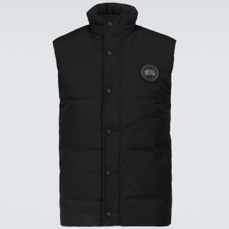 mode luxe Canada Goose Black Label Garson donsjack in zwart