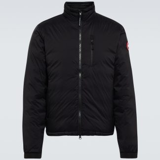 mode luxe Canada Goose Lodge donsjack in zwart