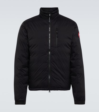 mode luxe Canada Goose Lodge donsjack in zwart