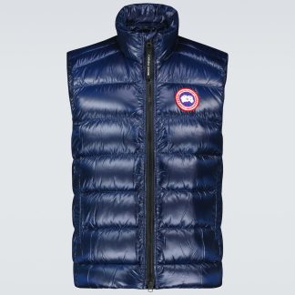 modeontwerper Canada Goose Crofton nylon vest in blauw