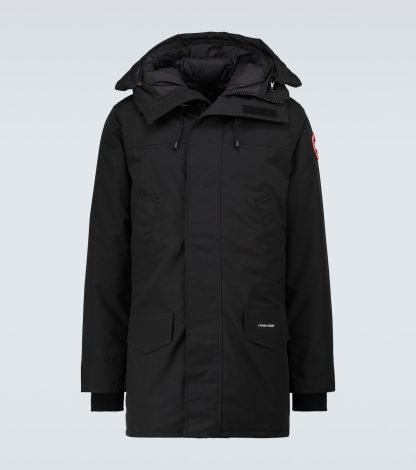 modeontwerper Canada Goose Langford parka met capuchon in zwart