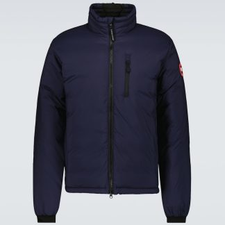 modeontwerper Canada Goose Lodge donsjack in blauw