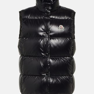 modeontwerper Moncler Badia donsvest in zwart