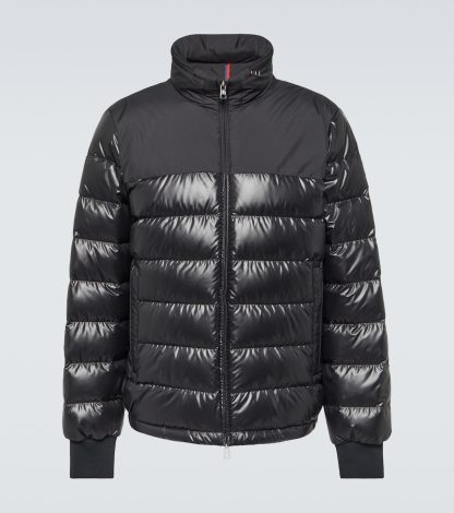 modeontwerper Moncler Coyers gewatteerd donsjack in zwart