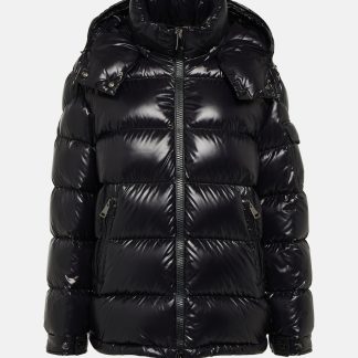 modeontwerper Moncler Maire donsjack in zwart