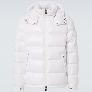 modeontwerper Moncler Maya donsjack in wit