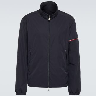 modeontwerper Moncler Ruinette technische jas in blauw