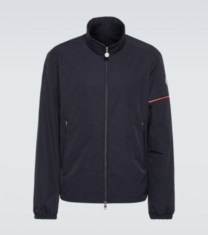 modeontwerper Moncler Ruinette technische jas in blauw