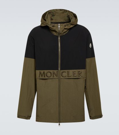 namaakontwerper Moncler Donsjack in grijs