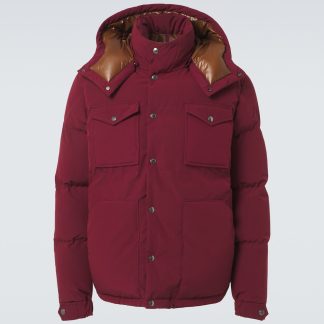 namaakontwerper Moncler Fornas donsjack in rood