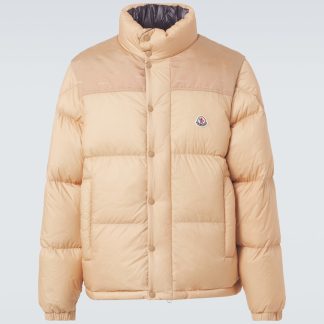 namaakontwerper Moncler Verone omkeerbaar donsjack in beige