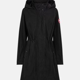 nep luxe Canada Goose Belcarra jas in zwart