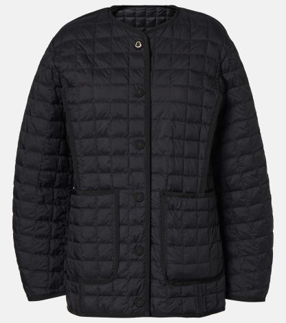 nep luxe Moncler Alleuze donsjack in zwart