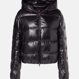 replica ontwerper Moncler Bayard donsjack in zwart