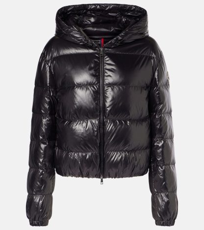 replica ontwerper Moncler Bayard donsjack in zwart