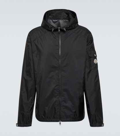 replica ontwerper Moncler Etiache jas in zwart